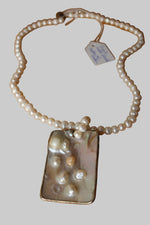Baroque Freshwater Mother of Pearl Necklace