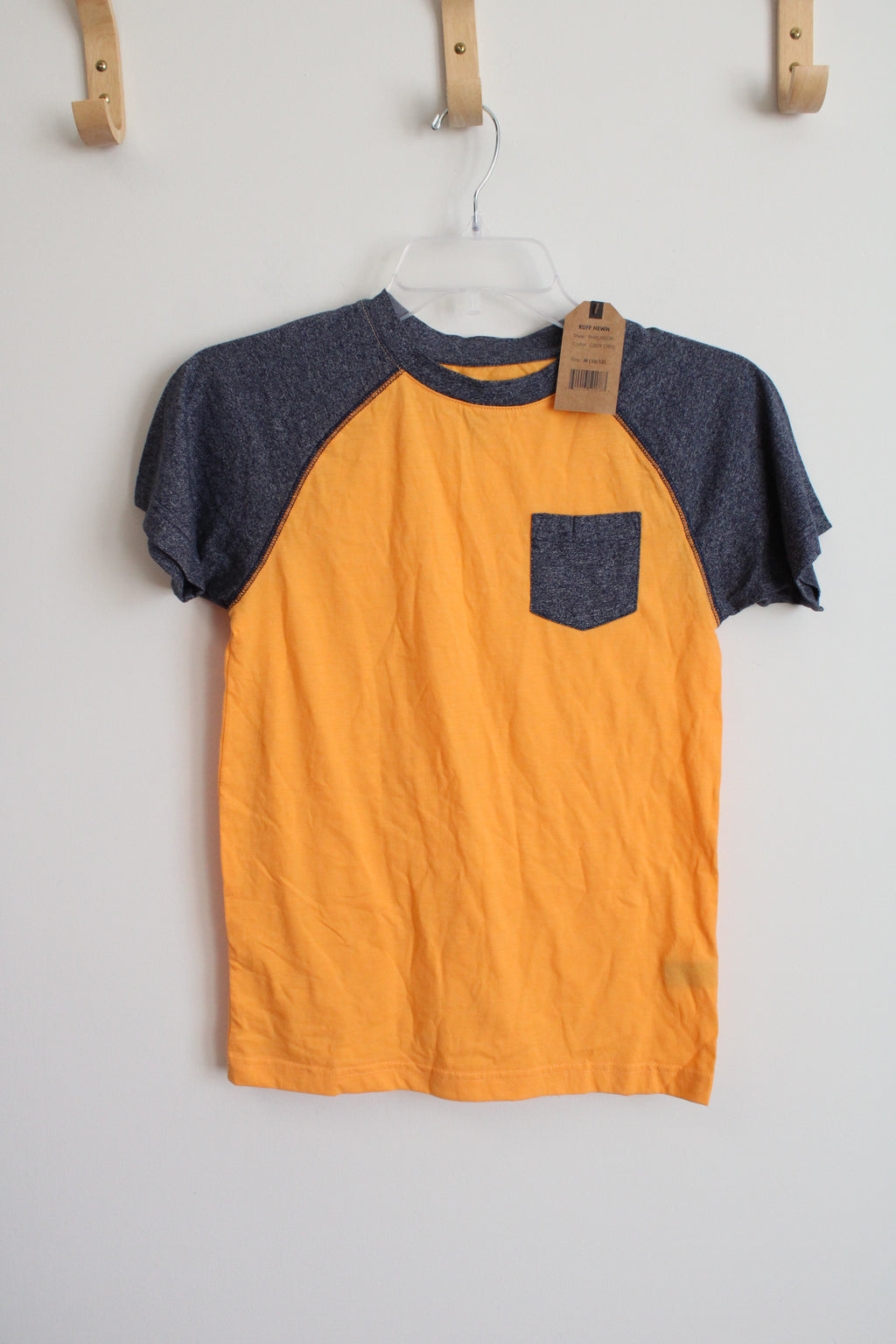 NEW Ruff Hewn Orange Blue Pocket Tee | 10/12
