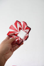 Fifth Avenue Crystal Aurora Red & White Chip & Dip Set