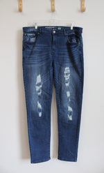 Lifted Research Group Blue Skinny Denim Jeans | 38