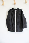 Arshiner Black Zip Up Rain Resistant Jacket | 5/6