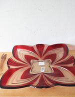 Fifth Avenue Crystal Aurora Red & White Chip & Dip Set