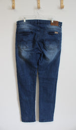 Lifted Research Group Blue Skinny Denim Jeans | 38