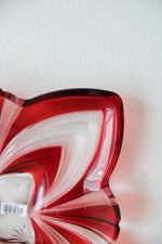 Fifth Avenue Crystal Aurora Red & White Chip & Dip Set