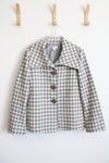 Pendleton Gray & Cream Wool Jacket | 14