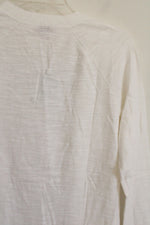 NEW Ann Taylor Lightweight White Rib Cotton Open Cardigan | XXS Petite
