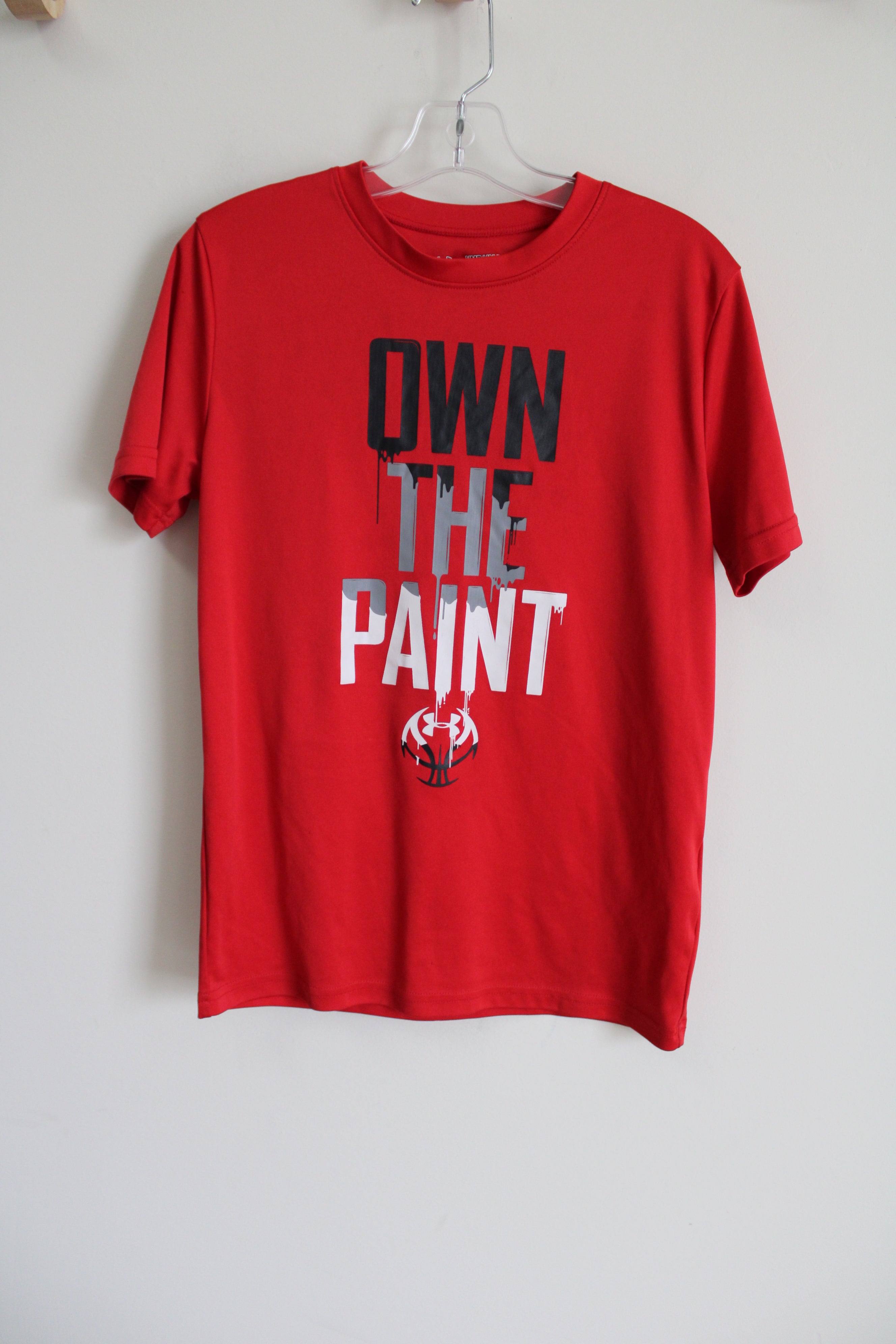 Under Armour Own The Paint Red Shirt | Youth M (10/12)