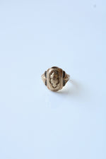 10K Yellow Gold Signet Ring | Size 4.5