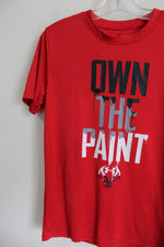 Under Armour Own The Paint Red Shirt | Youth M (10/12)