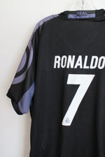 Fly Emirates Black Soccer Jersey | 14/16