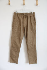 American Eagle Tan Flex Khakis | S