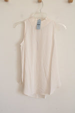 NEW LOFT White Tank Blouse | XXS Petite