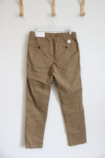 American Eagle Tan Flex Khakis | S