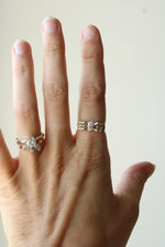 14K Yellow Gold Marquise Stone Ring | Size 6.5