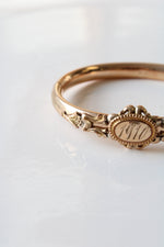 Vintage Edwardian 1910 12K GF Cuff Bangle Bracelet