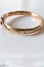 Vintage Edwardian 1910 12K GF Cuff Bangle Bracelet