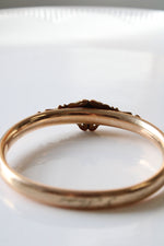 Vintage Edwardian 1910 12K GF Cuff Bangle Bracelet