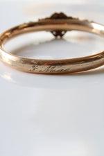 Vintage Edwardian 1910 12K GF Cuff Bangle Bracelet