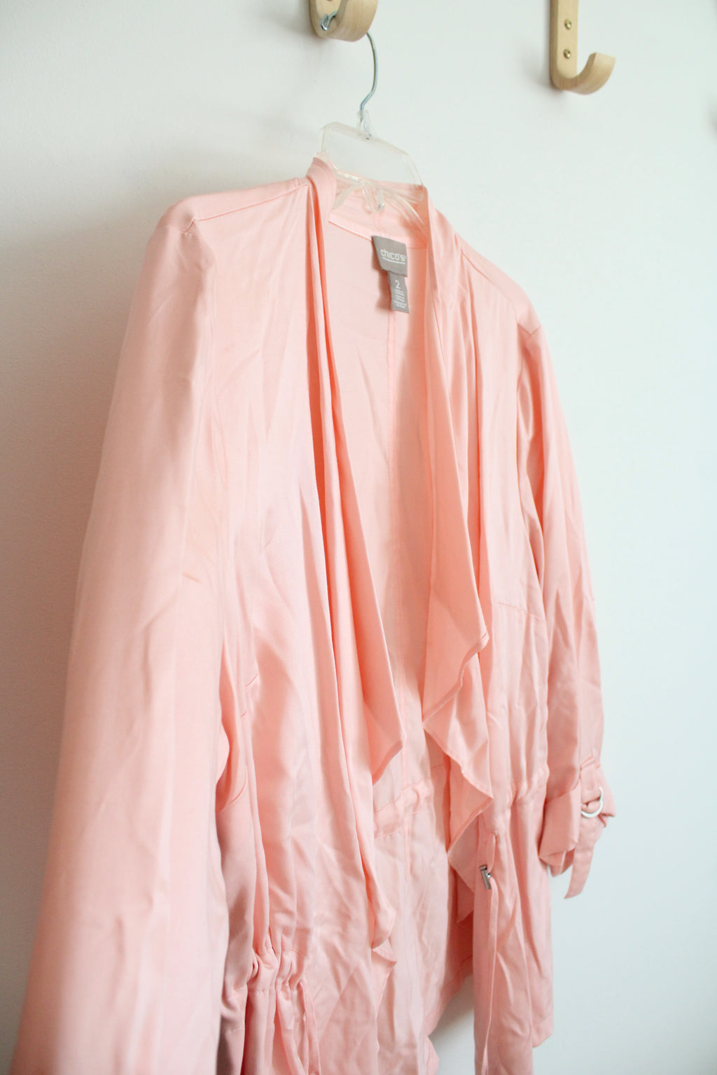 Chico's Pink Open Cardigan | 2