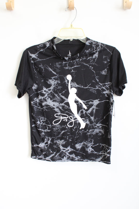 NEW Julius Irving Black Tee | Youth 10/12