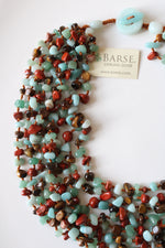 NEW Barse Beaded Layered Necklace