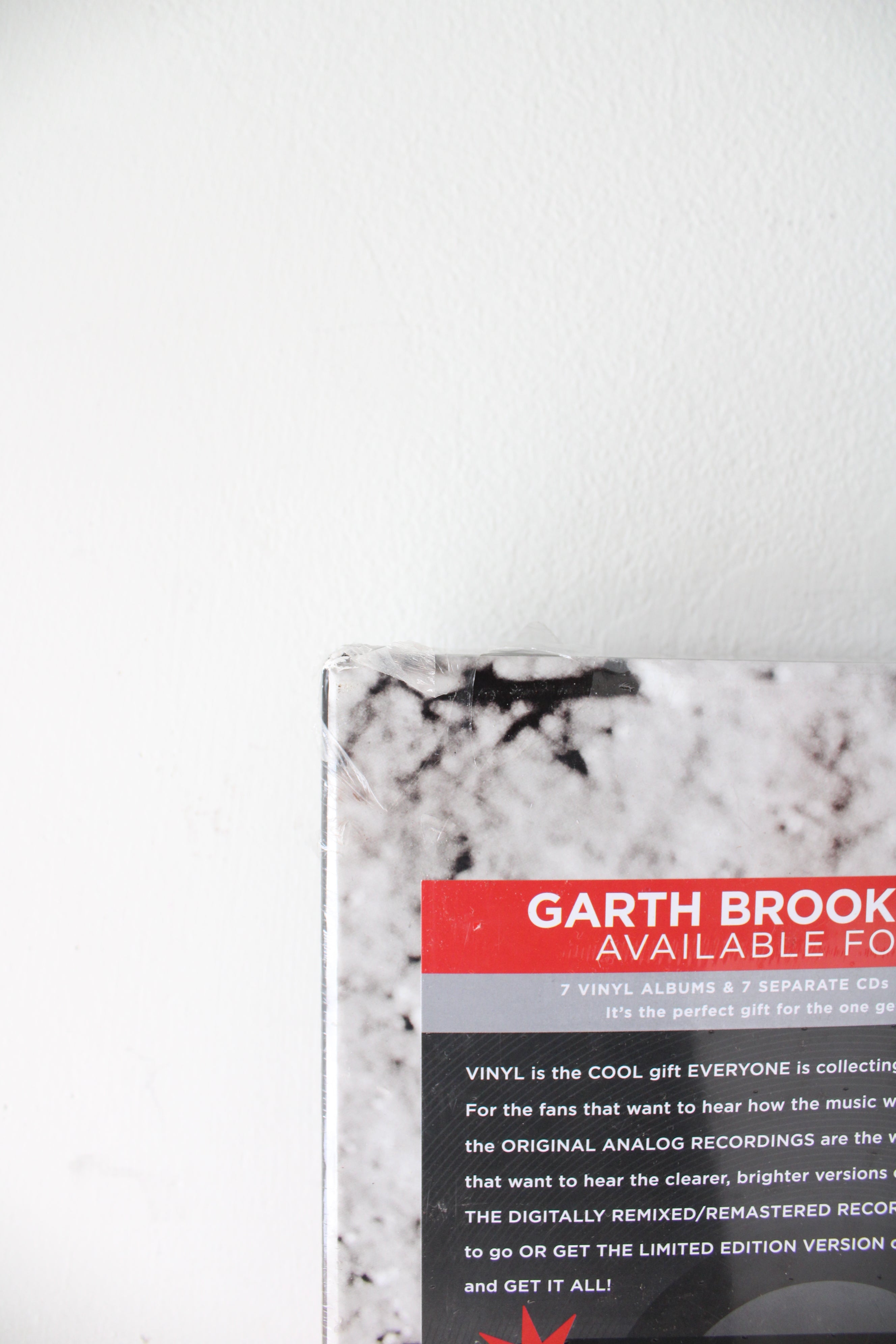 Sealed Garth Brooks Legacy Original Analong Vinyl LP & CD Set