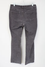 St. John's Bay Gray Corduroy Pant | 10