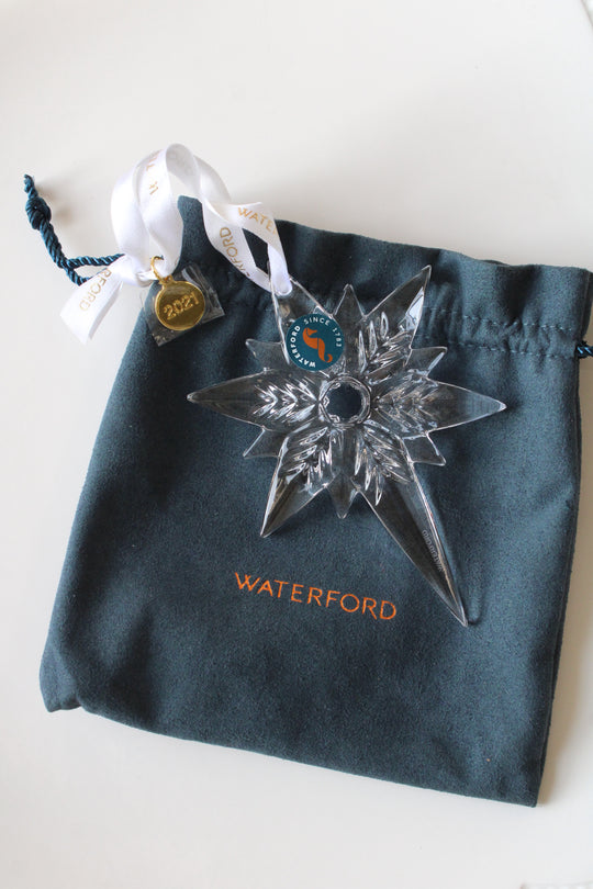 NEW Waterford Crystal Snowflake 2021 Christmas Ornament