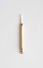 14K Yellow Gold Twist Out Toothpick