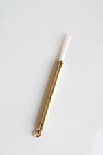 14K Yellow Gold Twist Out Toothpick