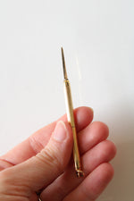 14K Yellow Gold Twist Out Toothpick