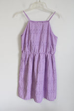 Old Navy Light Purple Eyelet Dress | Youth XXL (16)
