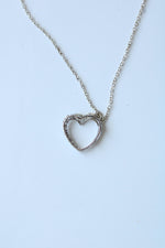 Sterling Silver Heart Pendant Necklace