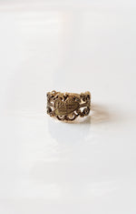 People's National Bank Yellow Gold 10K Stamped Ring | Size 8.5