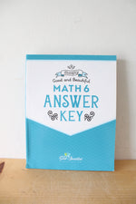 Good And Beautiful Math 6 Answer Key & Course Books 1 & 2