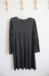 Old Navy Charcoal Gray Long Sleeved Dress | L