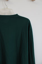 L. L. Bean Green Long Sleeved Shirt | L
