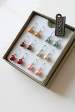NEW Honora Collection Genuine Multi-Colored Pearl Earrings | Set Of 6