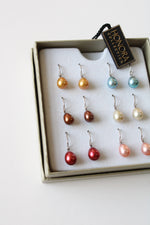 NEW Honora Collection Genuine Multi-Colored Pearl Earrings | Set Of 6