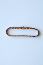 Sterling Silver Gold Finish Bracelet