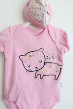 Duck Duck Goose Pink Cat 3 Piece Set | 3-6 MO