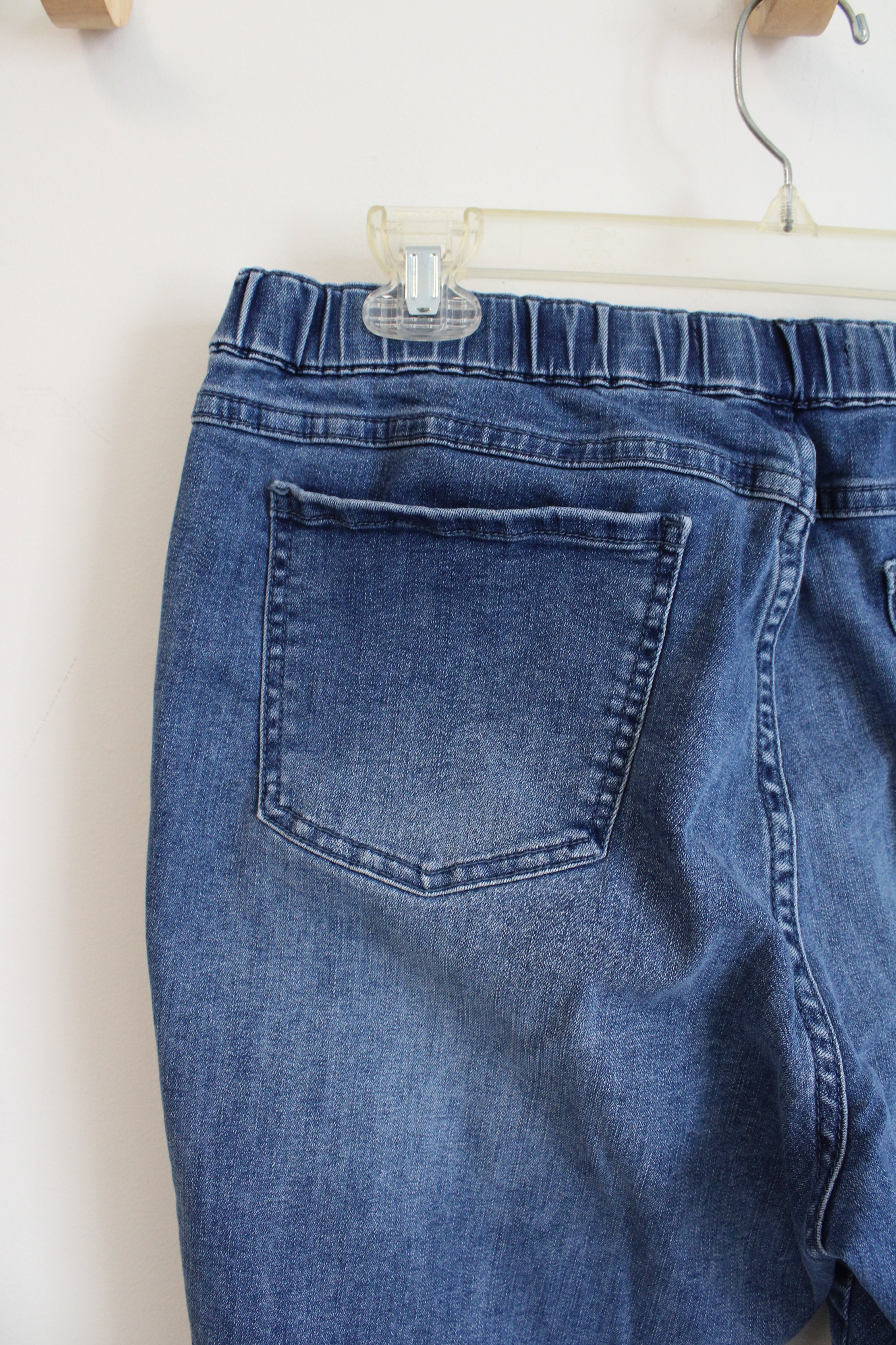 French Dressing Jeans Elastic Waistband Denim Pants
