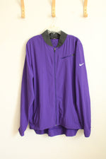 Nike Purple Hyperelite Showtime Basketball DRY Jacket | XLT