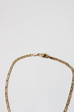 14KT Yellow Gold MaryAnn Name Plate Anklet