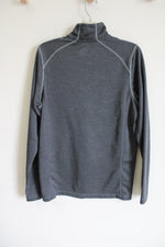 Eastern Mountain Sports Tech Wick Gray Pullover | M