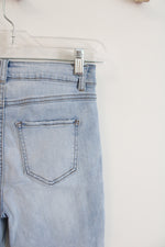 Rewash High Rise Vintage Reunion Distressed Light Wash Jeans | 0 (24)