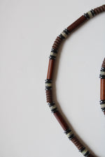 Hematite & Tigers Eye Necklace & Bracelet