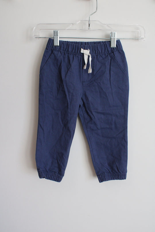 Carter's Blue Khaki Jogger Pants | 18 MO
