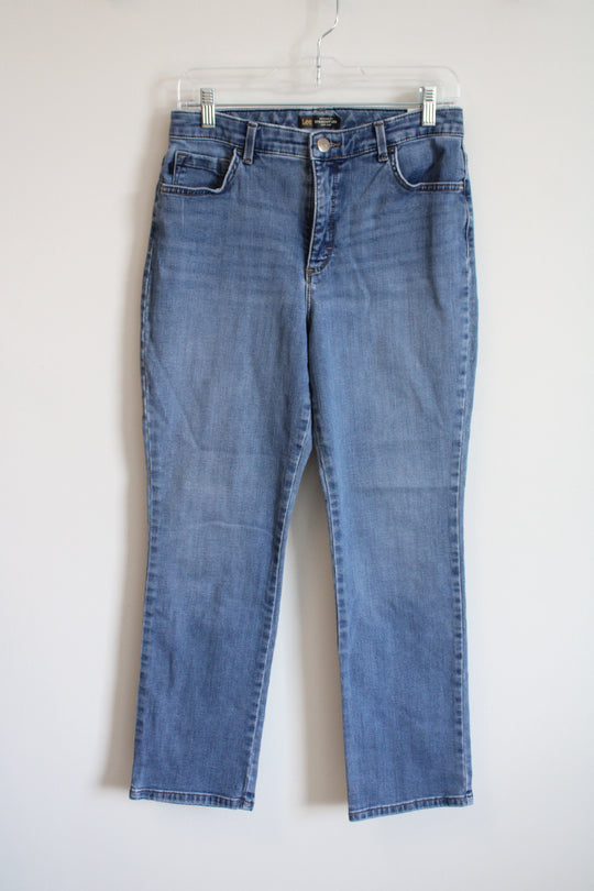 Lee Relaxed Fit Straight Leg High Rise Jeans | 6