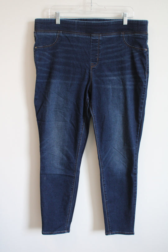Old Navy Rockstar Dark Wash Jeggings | 18